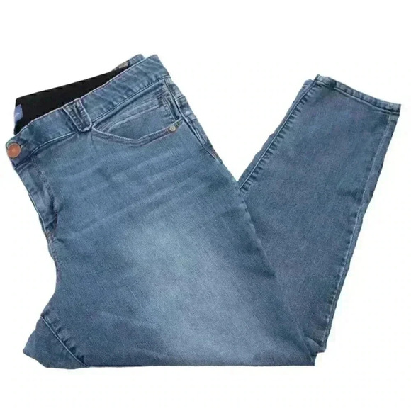 Democracy Ab Solution Jeans Size 22W Stretch Elastic Waist Comfort High Rise - Picture 2 of 12